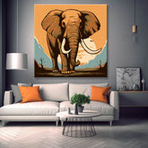 Prehistoric Mammoth - Painting by Numbers